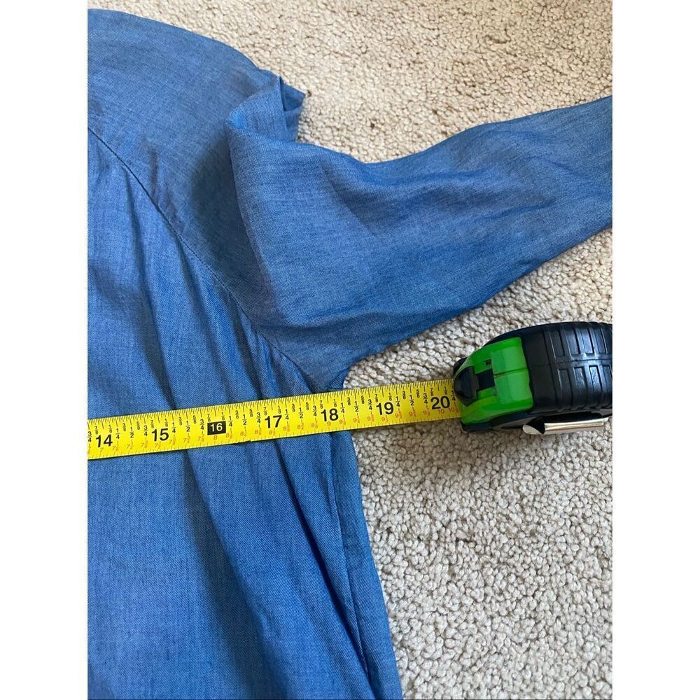Loft chambray woman’s top nwt size medium NWT - image 8